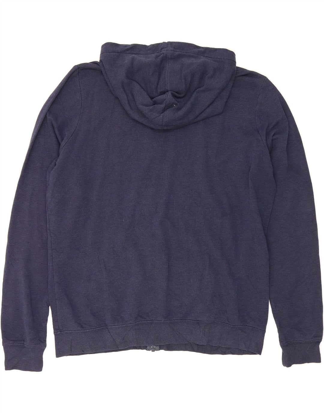 NIKE Womens Zip Hoodie Sweater UK 18 XL Navy Blue Cotton Vintage Nike and Second-Hand Nike from Messina Hembry 