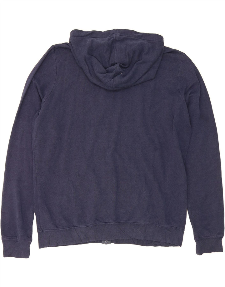 NIKE Womens Zip Hoodie Sweater UK 18 XL Navy Blue Cotton Vintage Nike and Second-Hand Nike from Messina Hembry 
