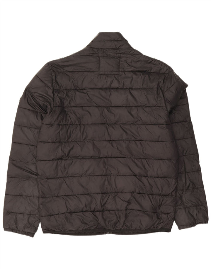 Jaqueta acolchoada masculina Jack & Jones UK 40 grande preta