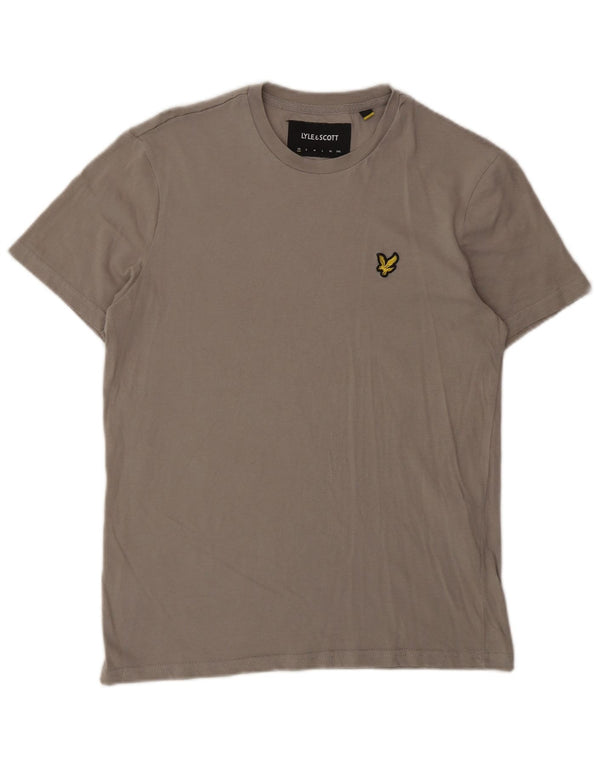 Camiseta masculina Lyle & Scott XS algodão cinza