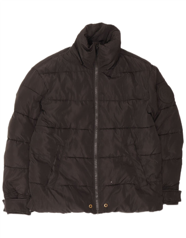 Jaqueta acolchoada masculina Diesel UK 36 pequena preta