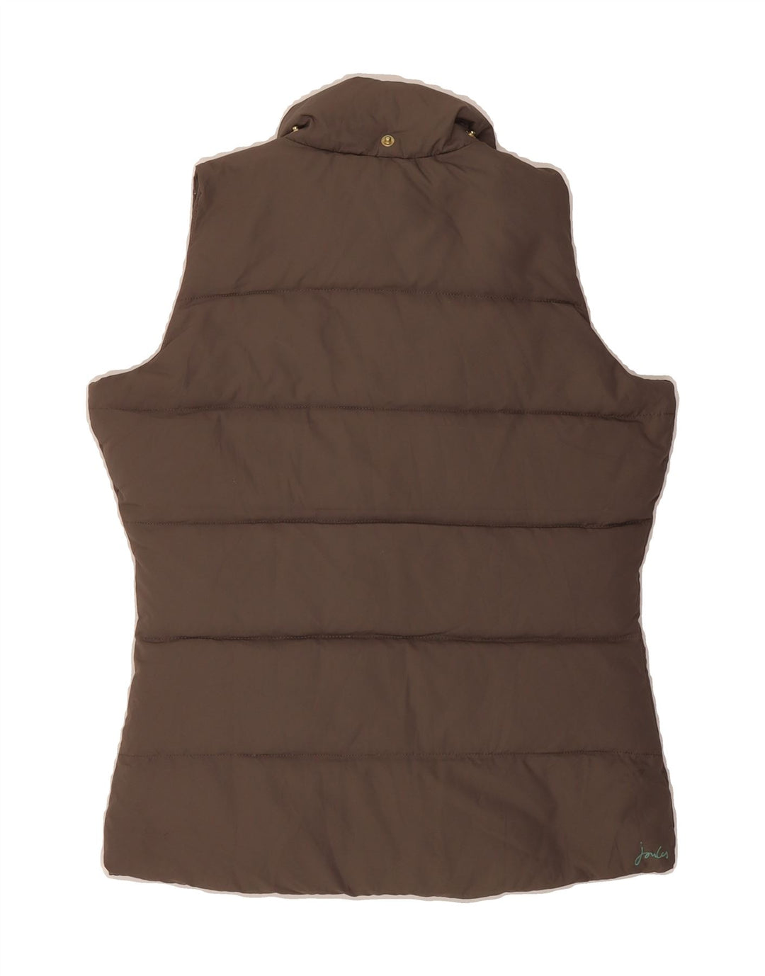 JOULES Womens Padded Gilet UK 6 XS  Brown Cotton Vintage Joules and Second-Hand Joules from Messina Hembry 