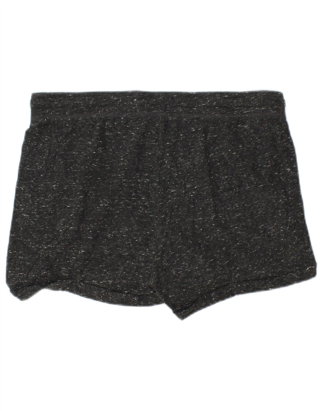 Shorts esportivos femininos Jack Wills Reino Unido 8 poliéster manchado preto pequeno