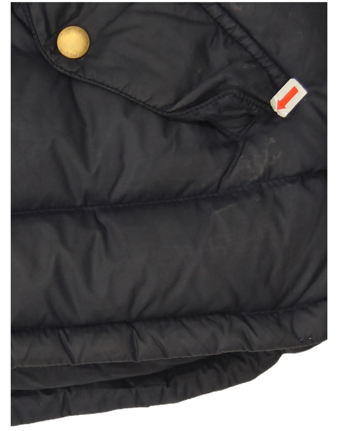 Colete acolchoado masculino Jack Wills UK 40 grande azul marinho