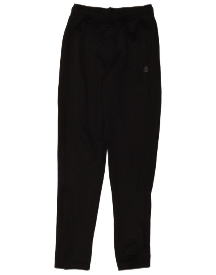 Calças de treino Adidas meninos 13-14 anos preto poliéster