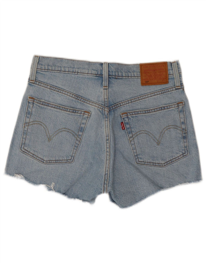 Shorts jeans feminino 501 da LEVI'S W28 azul médio