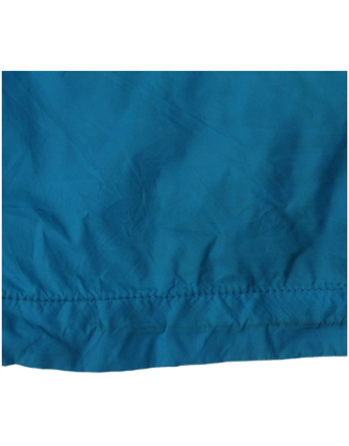 Jaqueta de chuva masculina Jack & Jones com capuz Reino Unido 36 nylon azul pequeno