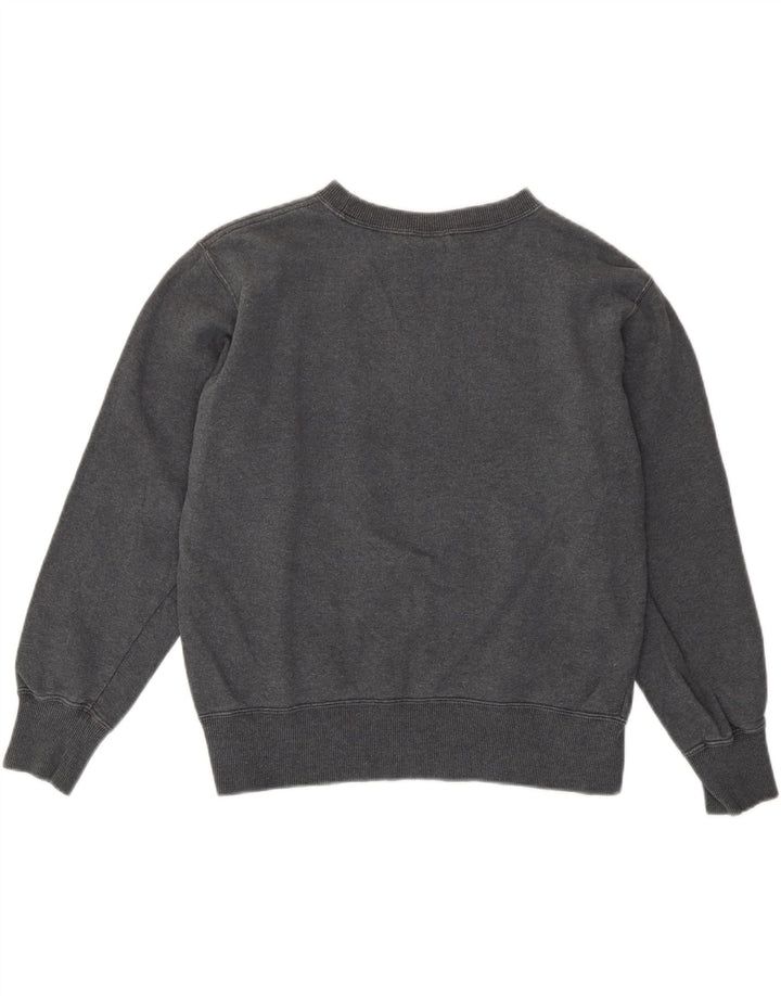 Jumper de moletom feminino grande Champion UK 10 pequeno algodão cinza