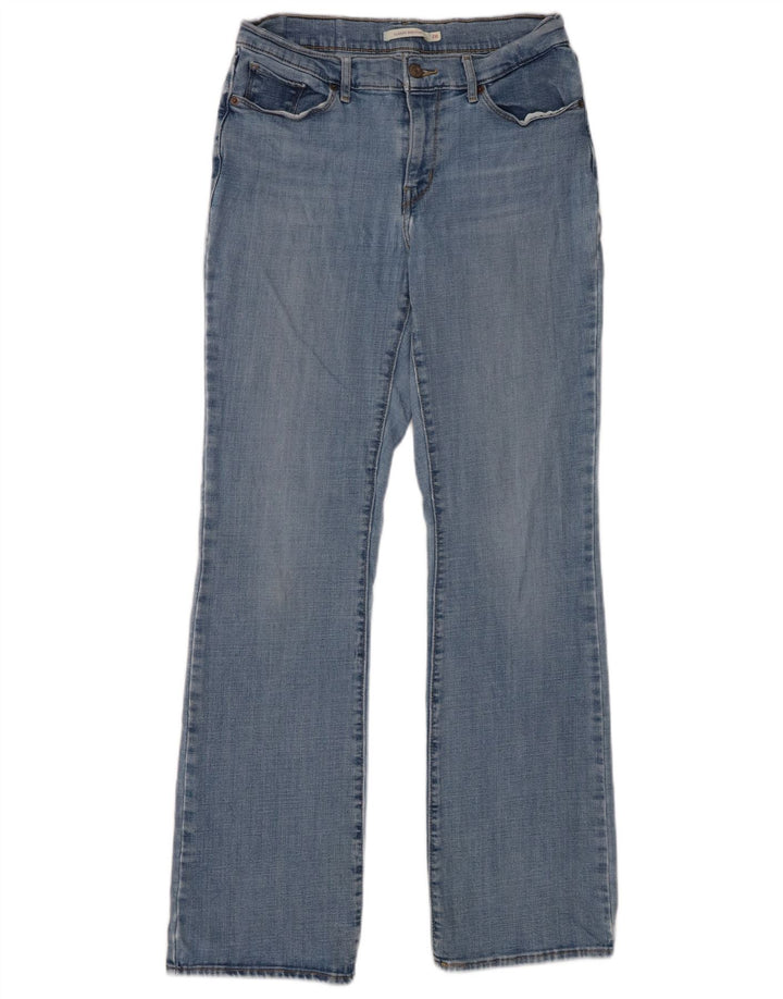 Jeans feminino clássico bootcut Levi's W28 L32 azul algodão
