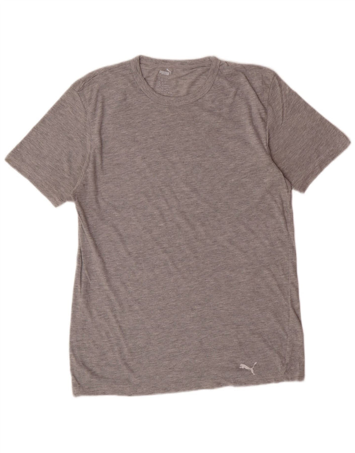 Camiseta feminina PUMA UK 14 grande algodão cinza