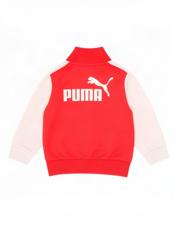 Jaqueta Puma Baby Boys Graphic Treino Top 6-9 Meses Vermelho Colorblock