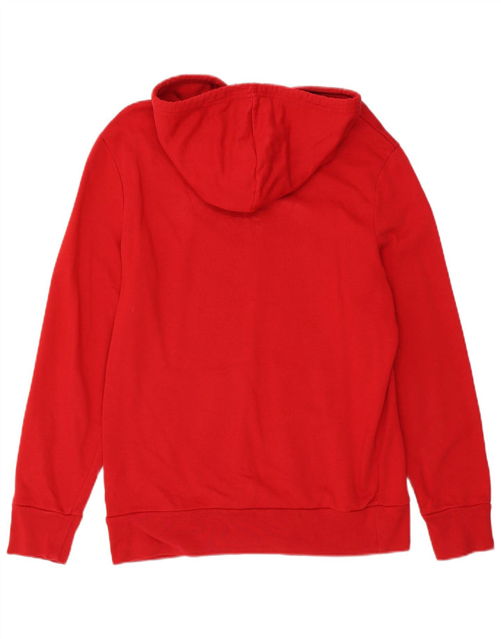 Moletom com capuz gráfico masculino Levi's médio algodão vermelho