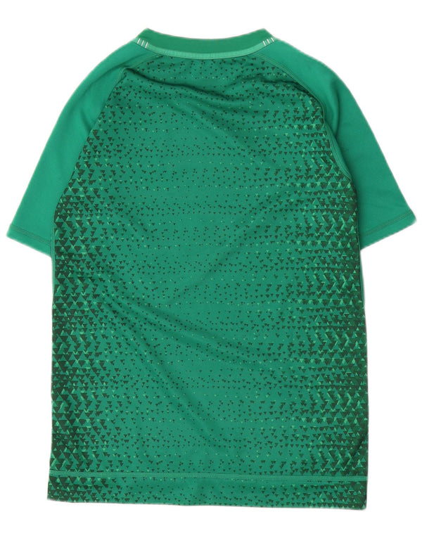 CANTERBURY Boys IRFU Graphic Camiseta Top 13-14 Anos Verde Geométrico