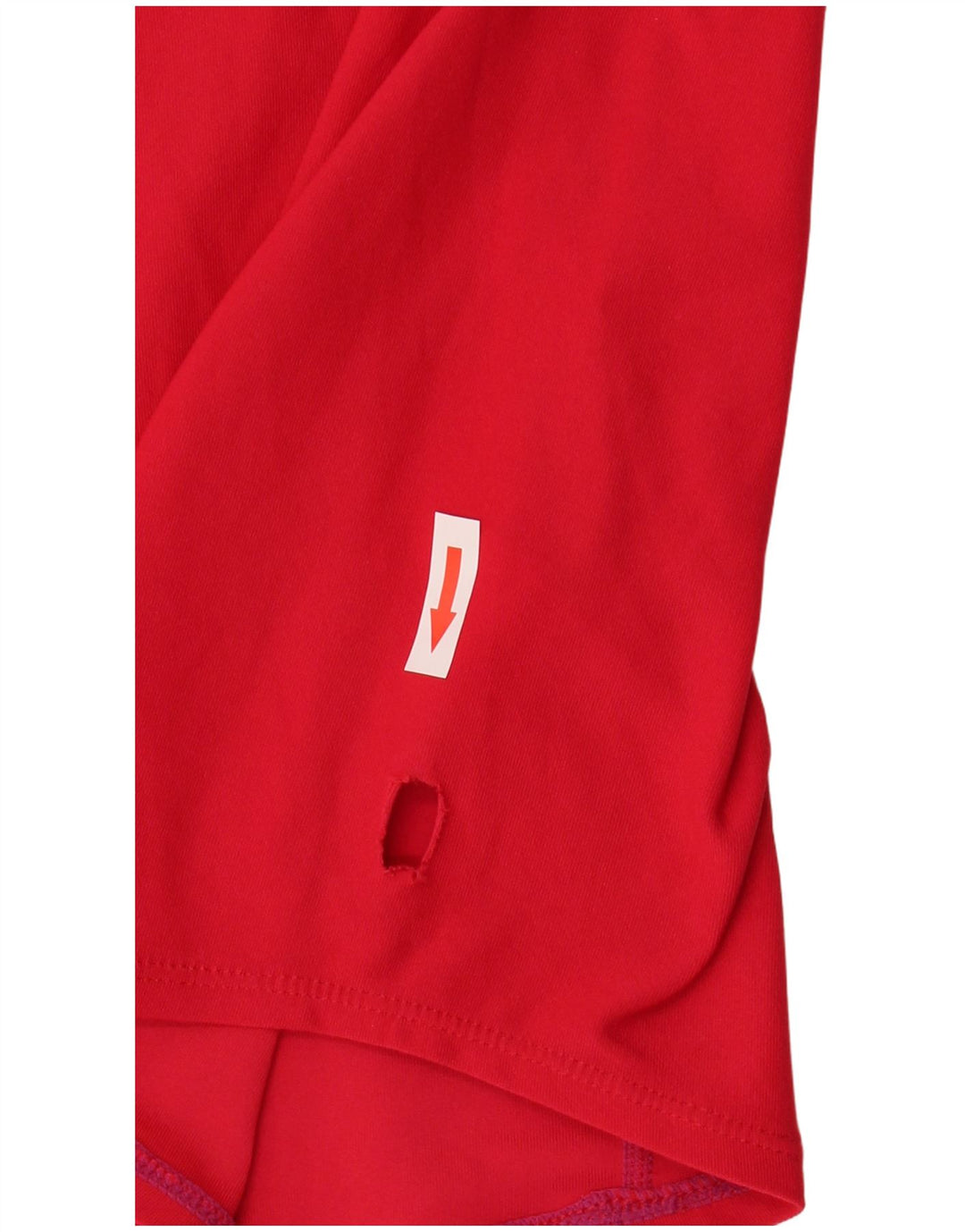 Camiseta masculina Nike Top UK 39/41 médio vermelho colorblock poliéster