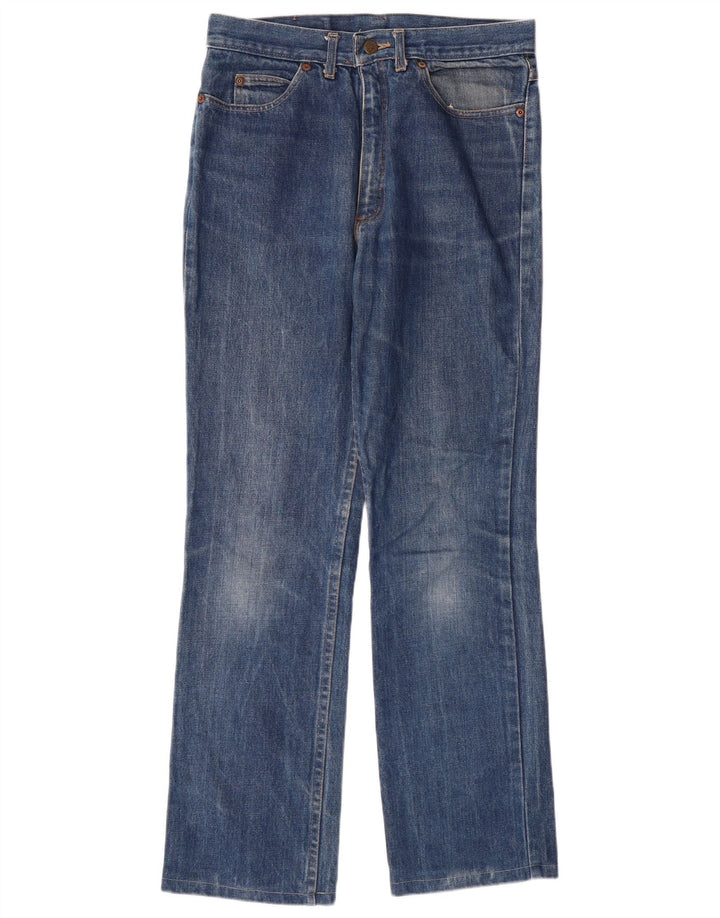 RIFLE Calça jeans reta masculina W32 L28 algodão azul