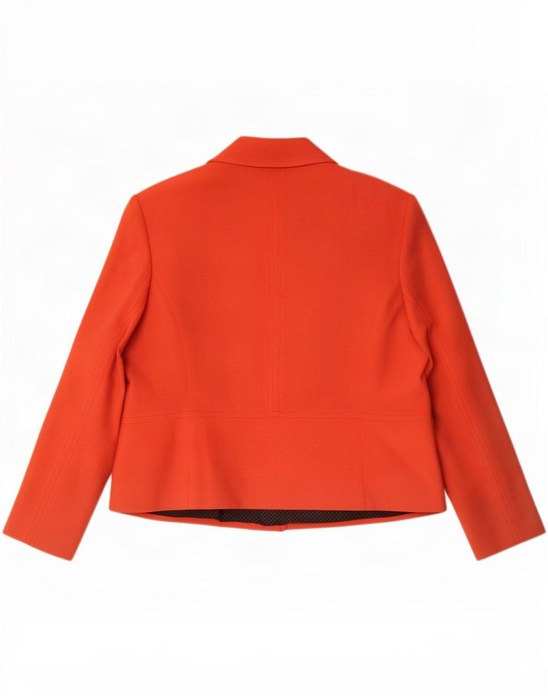 Jaqueta blazer feminina Marks & Spencer com peito duplo UK 20 2XL laranja