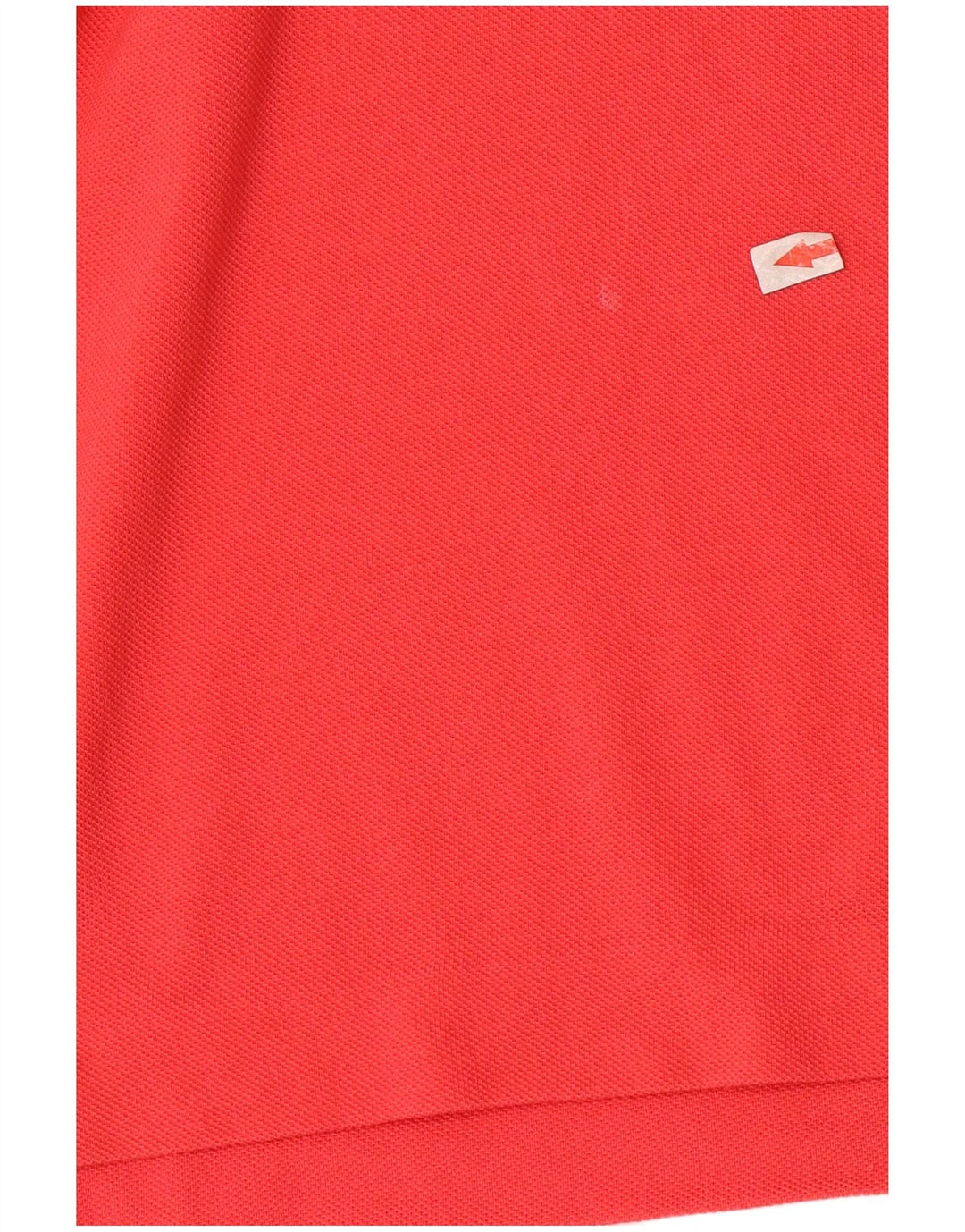 Camisa polo masculina Lacoste tamanho 3 pequeno algodão vermelho