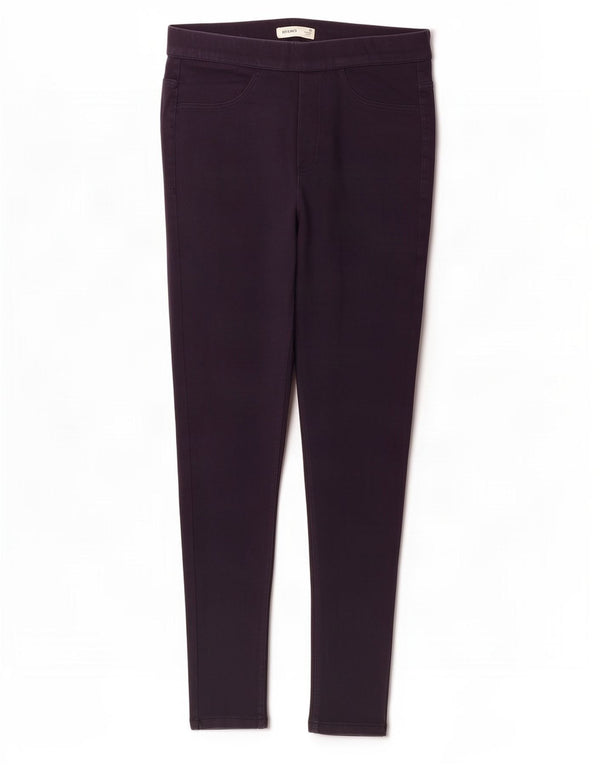 Marks & Spencer Womens Jegging Jeans UK 10 Small W26 L28 Navy Blue Cotton