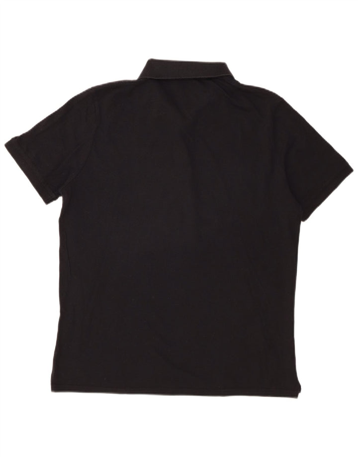 Camisa polo masculina Calvin Klein Jeans grande preta