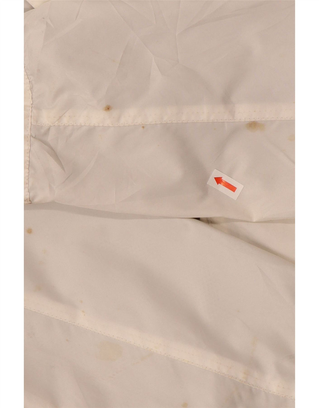 SERGIO TACCHINI Jaqueta de chuva feminina IT 42 poliéster branco médio