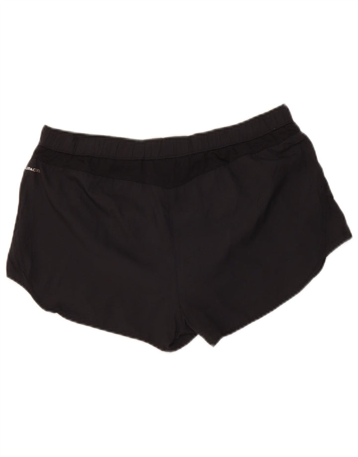 ADIDAS Womens Supernova Sport Shorts UK 12 Médio Preto Poliéster