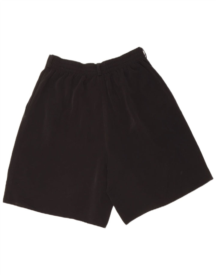 Shorts Chino Feminino VINTAGE Pegged W28 Médio Preto
