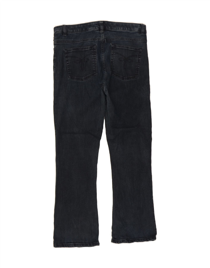 CHAPS Womens Bootcut Jeans US 12 Large W32 L29 Navy Blue Cotton Vintage Chaps and Second-Hand Chaps from Messina Hembry 