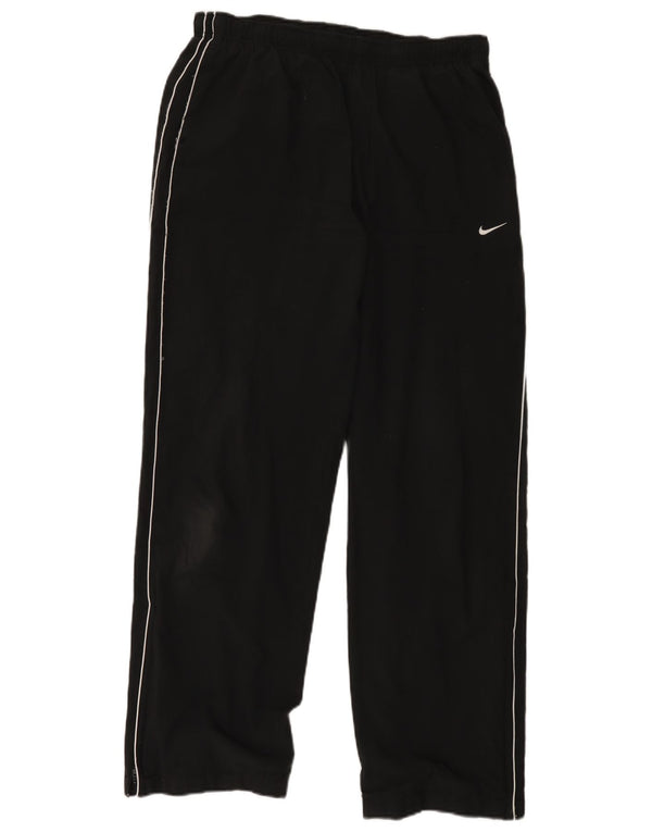 Calça de treino masculina Nike UK 34/36 grande poliéster preto