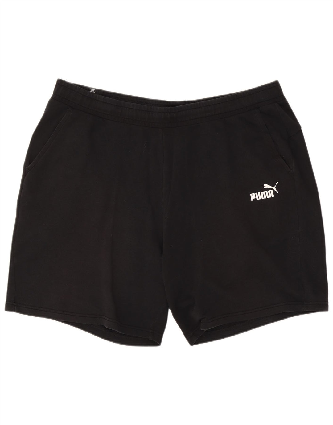 Shorts esportivos masculinos Puma 3XL algodão preto