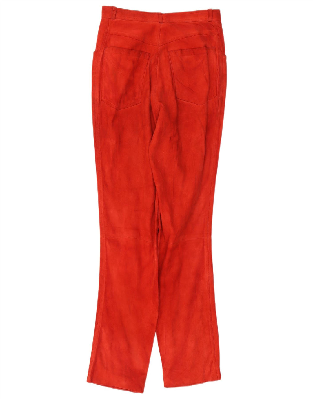 Calça feminina casual slim Yoko IT 42 médio W28 L31 vermelha