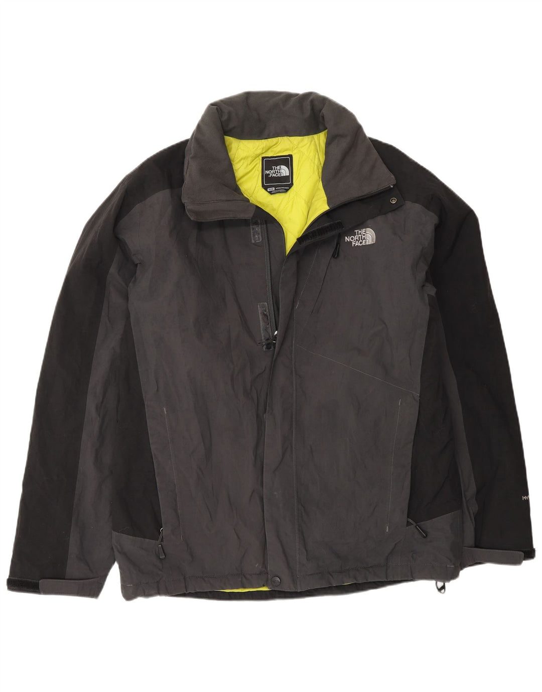 Jaqueta corta-vento masculina The North Face UK 38 cinza médio colorblock nylon
