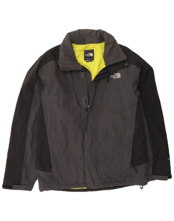 Jaqueta corta-vento masculina The North Face UK 38 cinza médio colorblock nylon