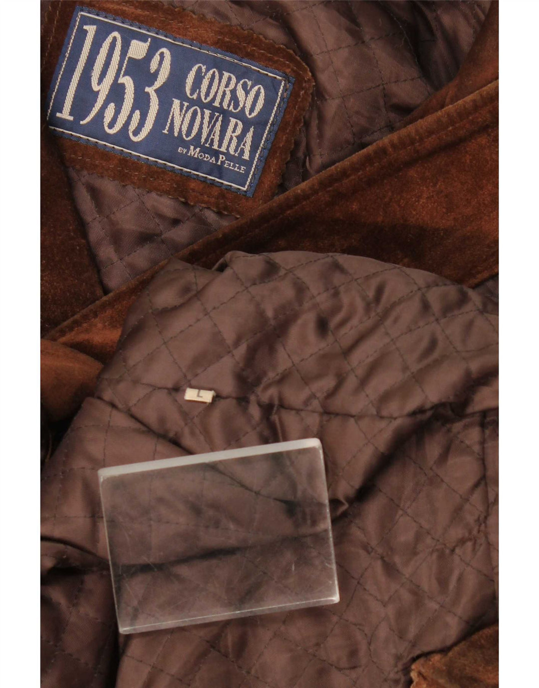 Sobretudo de camurça masculino vintage UK 40 couro marrom grande