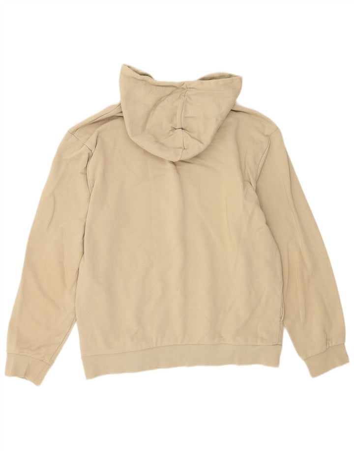 Puma Mens Hoodie Jumper Médio Algodão Bege