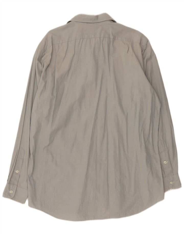 Polo Ralph Lauren Camisa masculina Lowell cinza médio algodão xadrez