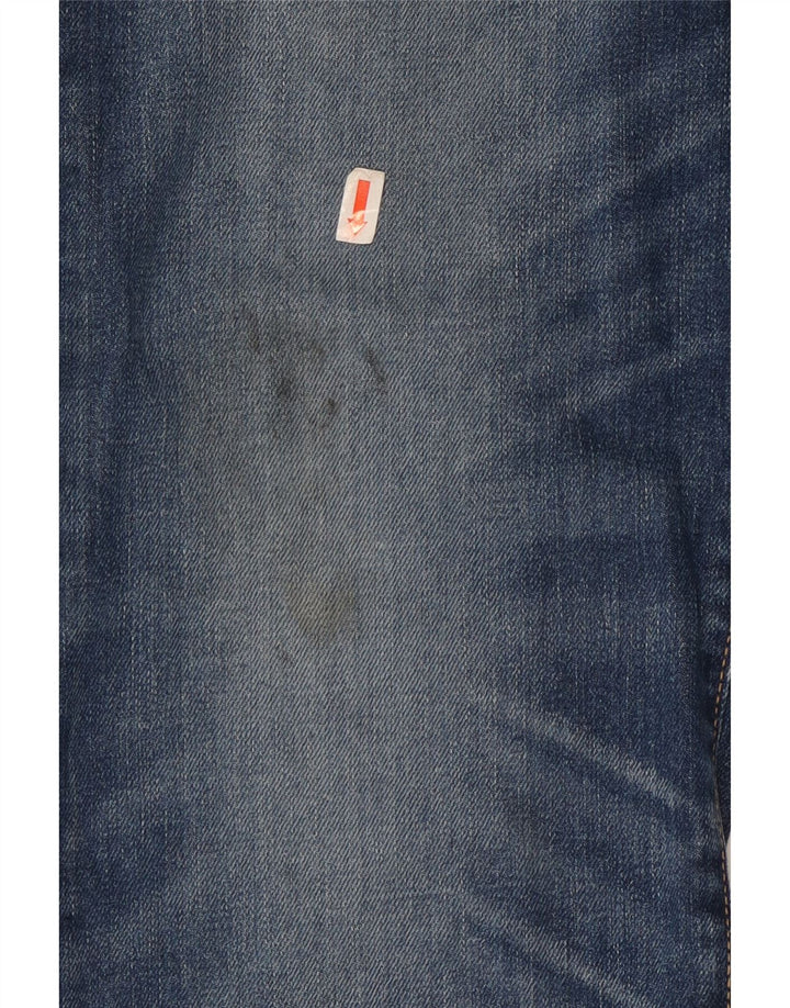 Levi's Masculino 508 Regular Tapered Jeans W33 L32 Azul Algodão