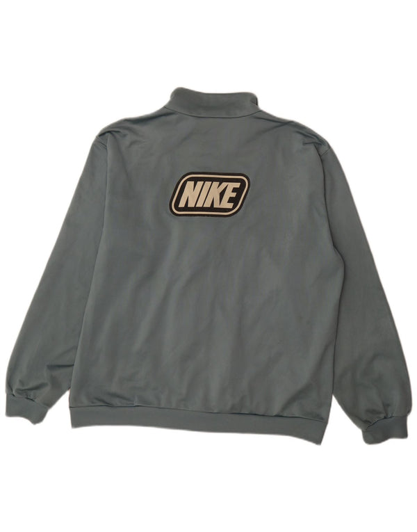 Jaqueta Nike Masculina Graphic Tracksuit Top UK 42/44 Grande Bloco Colorido Azul
