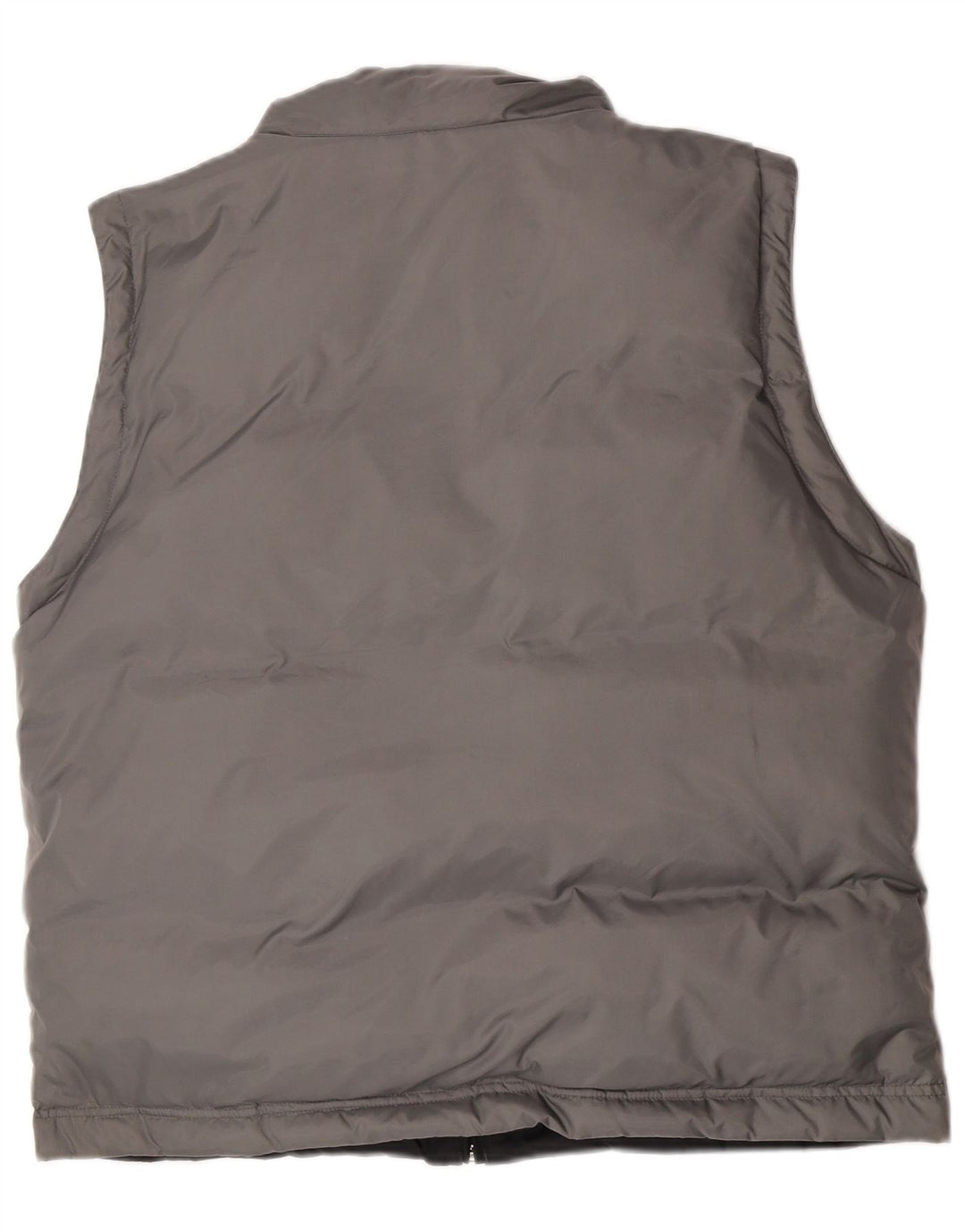 Colete acolchoado reversível masculino Champion UK 40 grande poliamida preta