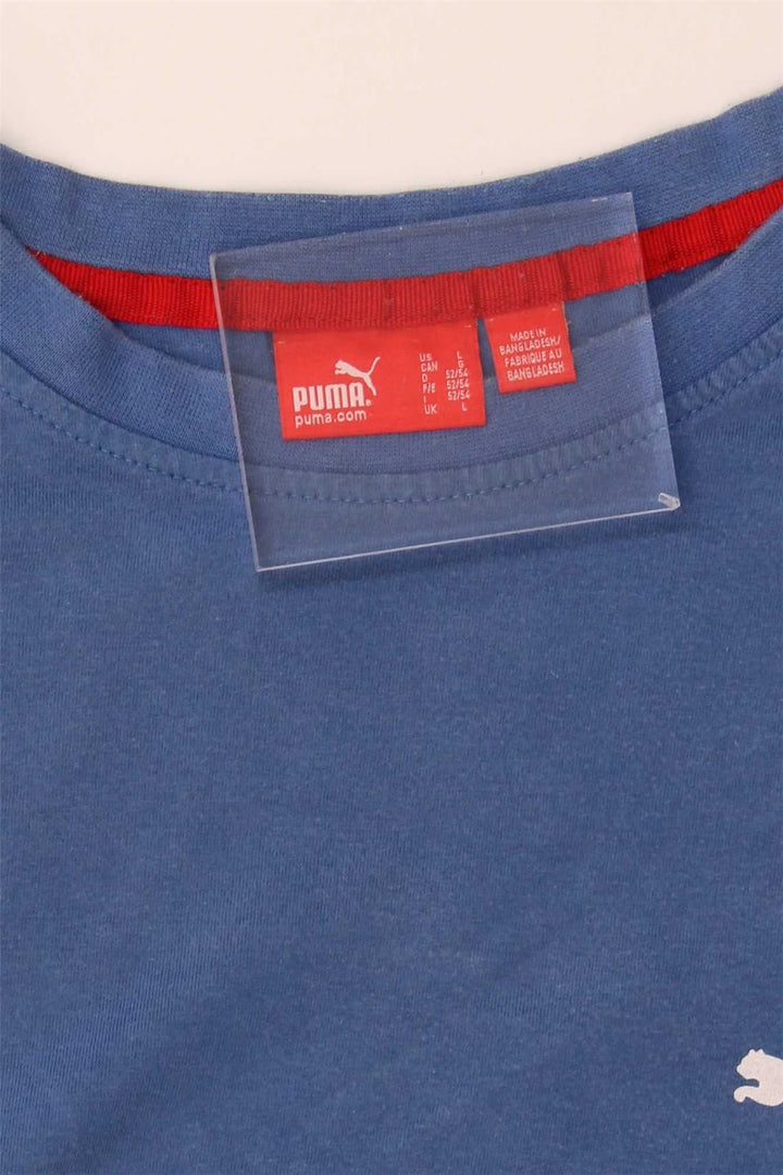 Camiseta masculina PUMA grande azul