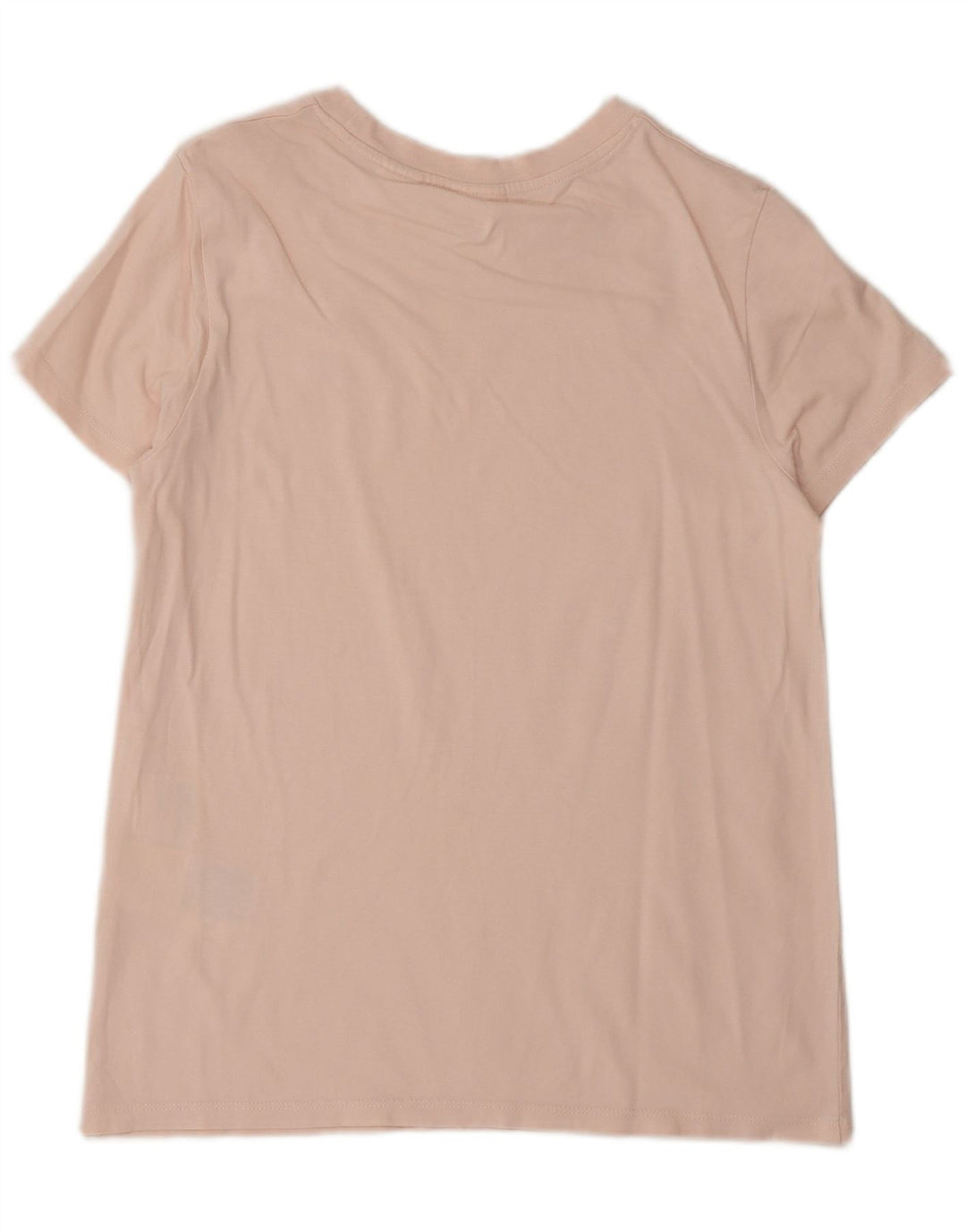 Camiseta feminina Levi's UK 10 pequena algodão rosa