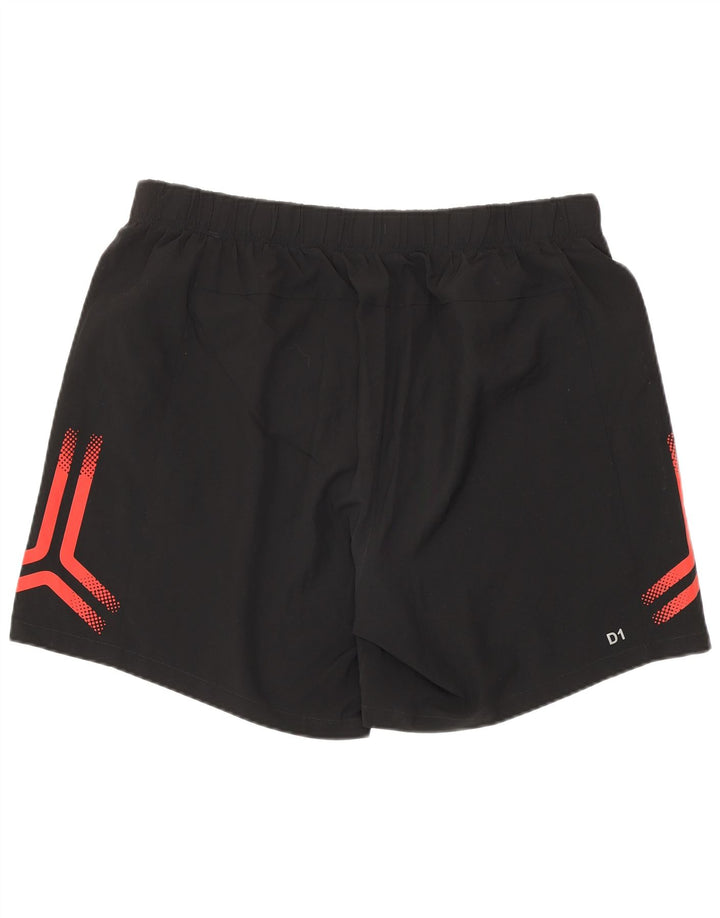 Asics Mens Sport Shorts XL Poliéster listrado preto