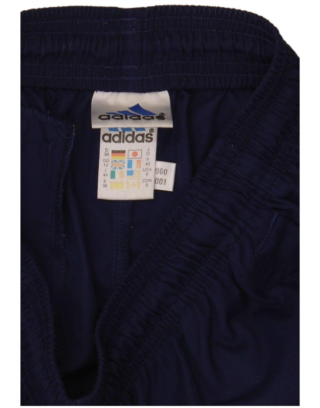 Shorts esportivos femininos Adidas UK 12 poliéster azul marinho médio