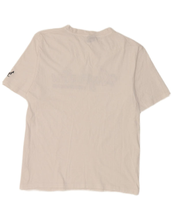 Camiseta gráfica masculina AUSTRALIAN L'ALPINA Top grande branco