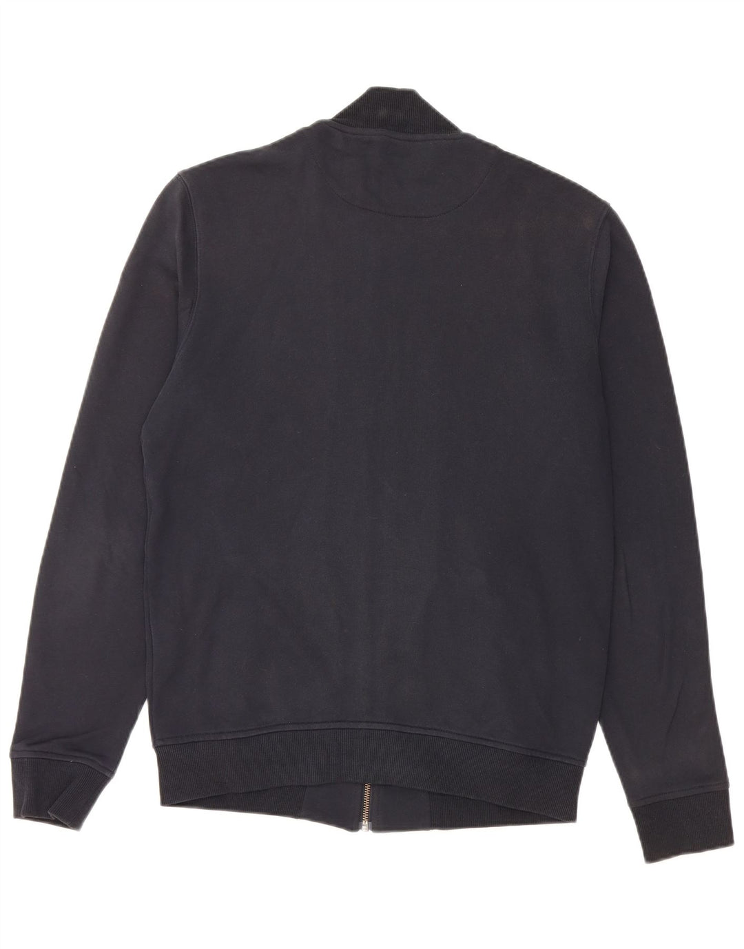 Jaqueta de treino masculina LYLE & SCOTT de algodão azul marinho médio