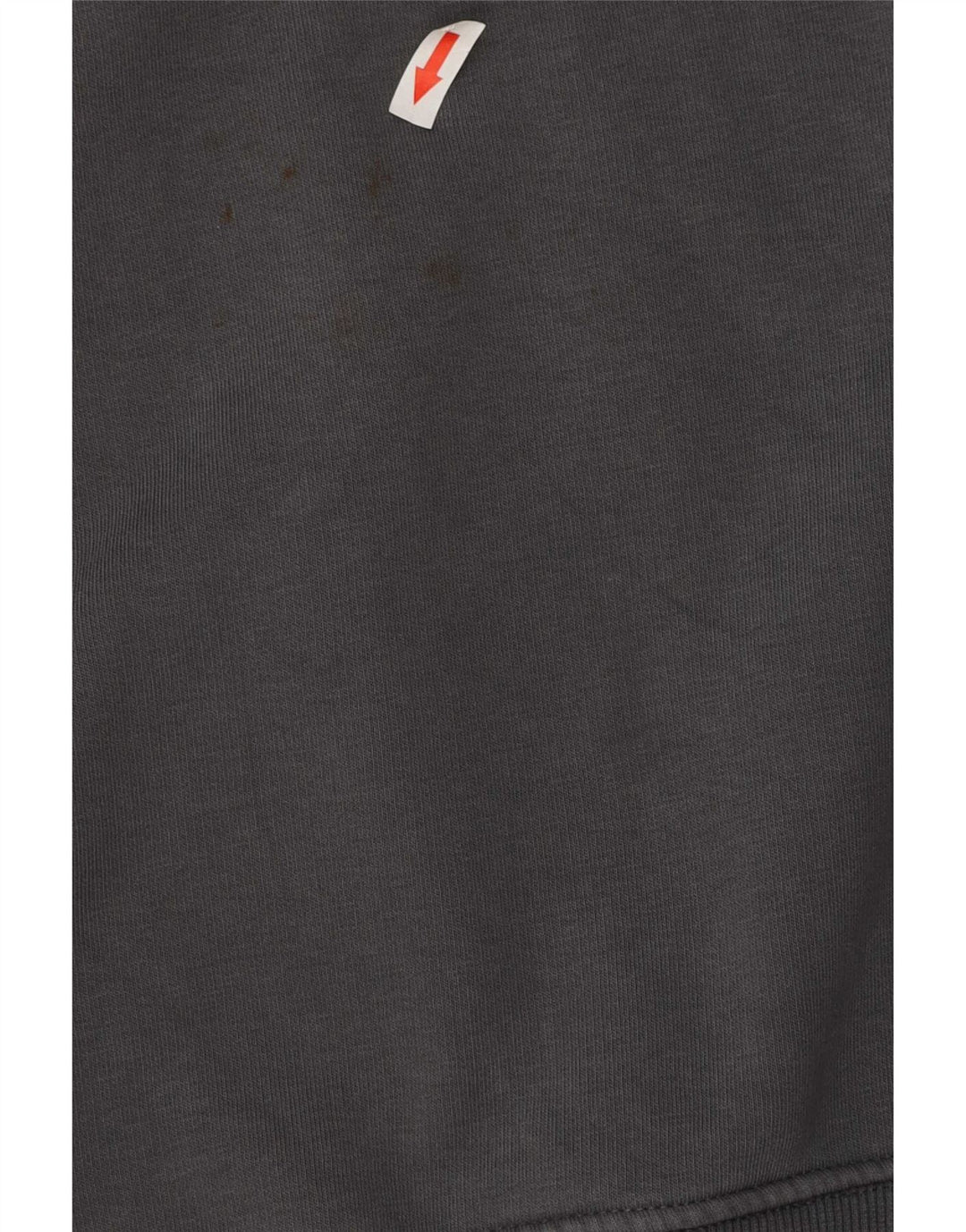 Alpha Industries Suéter gráfico masculino de algodão cinza pequeno