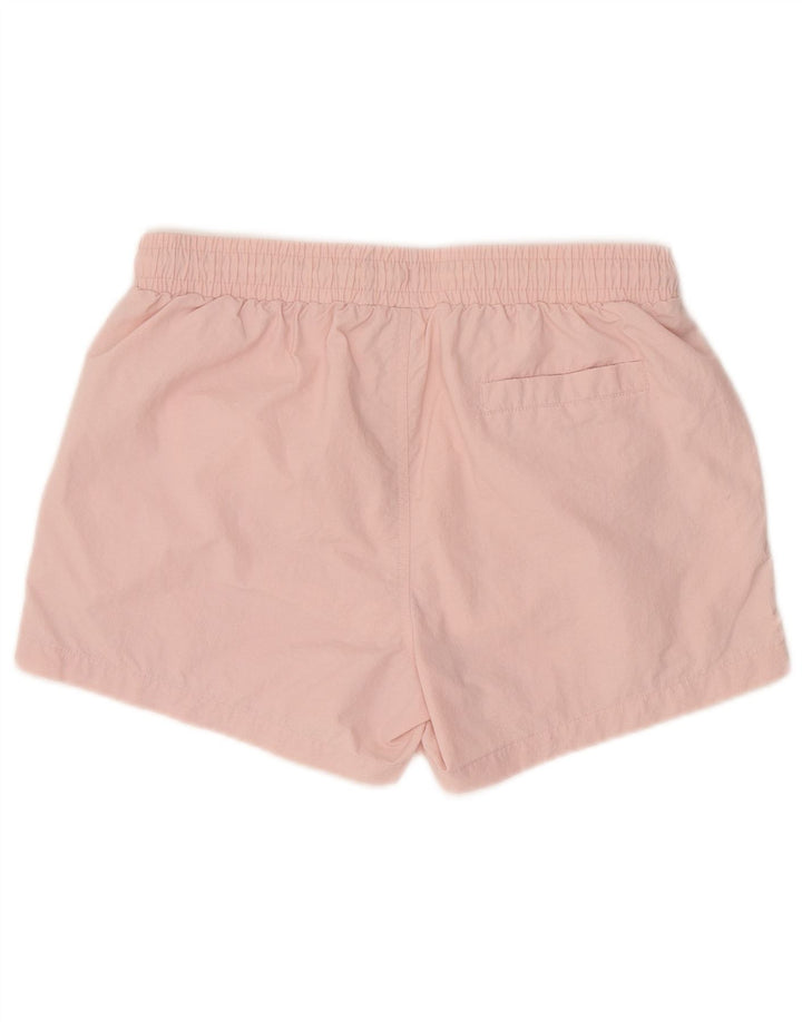 Shorts de banho masculino Fila médio rosa nylon