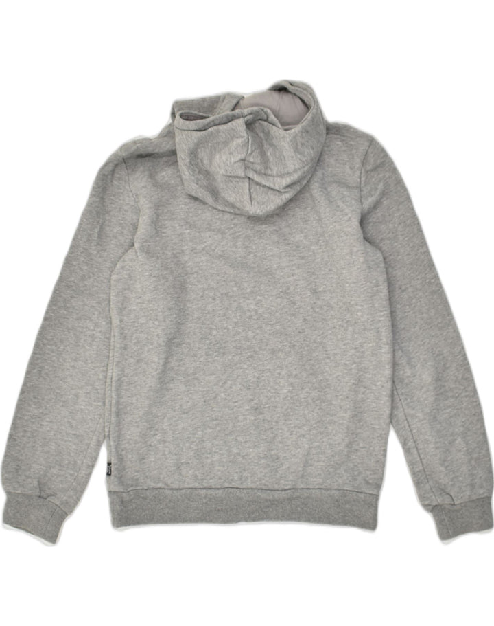 PUMA Boys Graphic Hoodie Jumper 11-12 Years Grey Cotton | Vintage Puma | Thrift | Second-Hand Puma | Used Clothing | Messina Hembry 