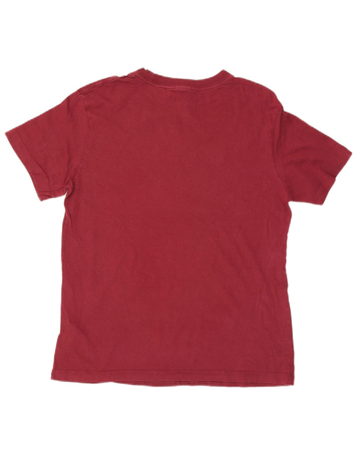 Camiseta Nike masculina gráfica top pequeno marrom algodão