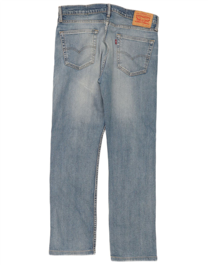 Jeans Levis 513 Slim Straight Masculino W34 L30 Azul