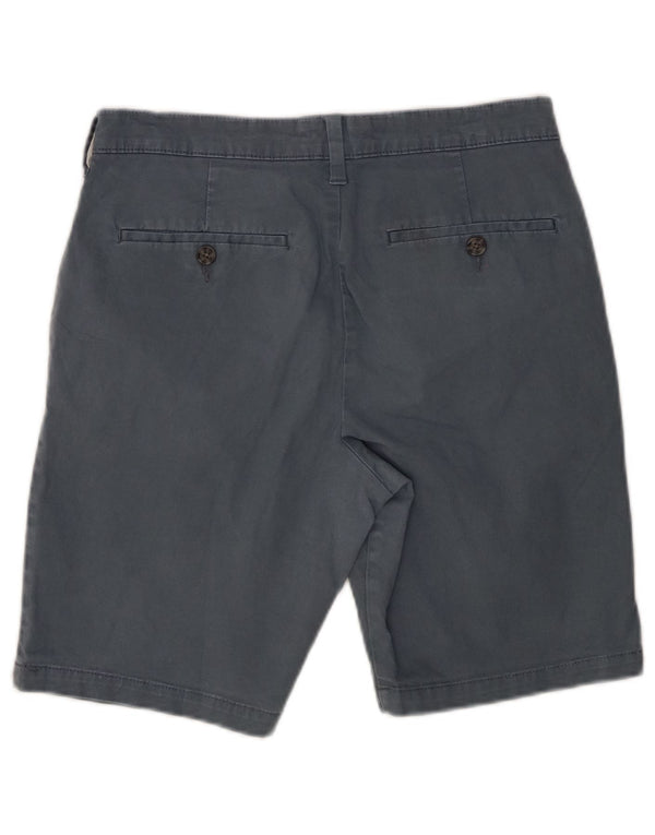 Shorts chino masculino Marks & Spencer W30 algodão azul médio